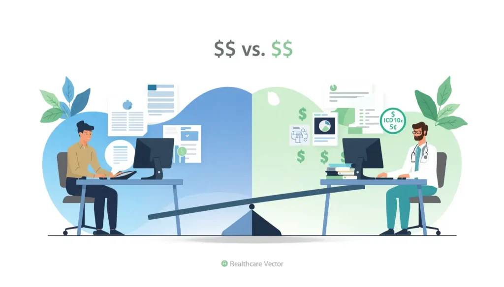 Who gets paid more, a medical biller or coder?